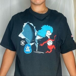 Vintage 2000s 'Cat In The Hat' T Shirt